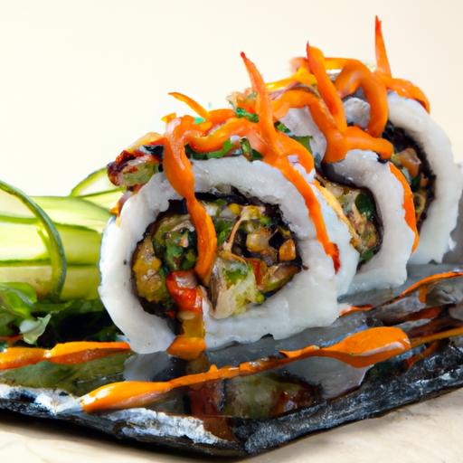 Caterpillar Roll: Eel and Avocado Sushi Delight Unveiled