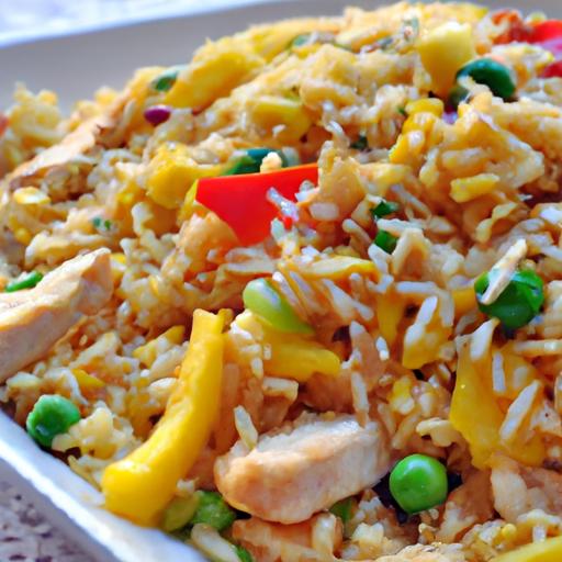 Colorful Chicken Fried Rice: A Veggie-Packed ‍Delight