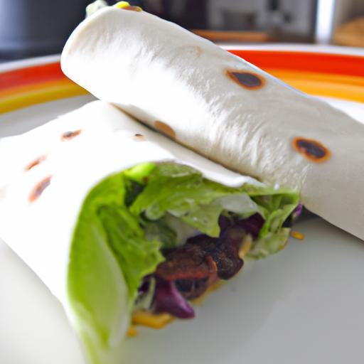 Savor Flavor: Vegan Cheeseburger Wraps with Plant Meat