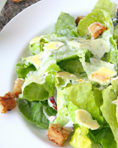 A Truly Delicious Vegan Caesar Dressing Recipe to Try