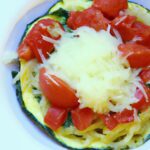 Twist on Comfort: Spaghetti Squash with Spinach & Tomatoes