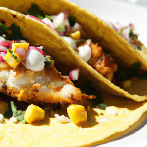 Crisp Gluten-Free Fish Tacos on Authentic Corn Tortillas