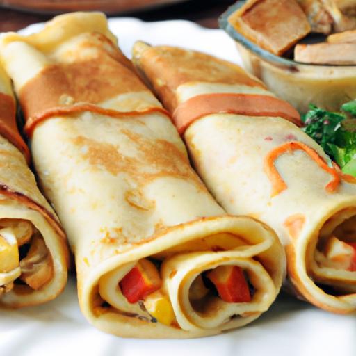 Delicious Savory Pancake Rolls: A Flavorful Twist on Tradition