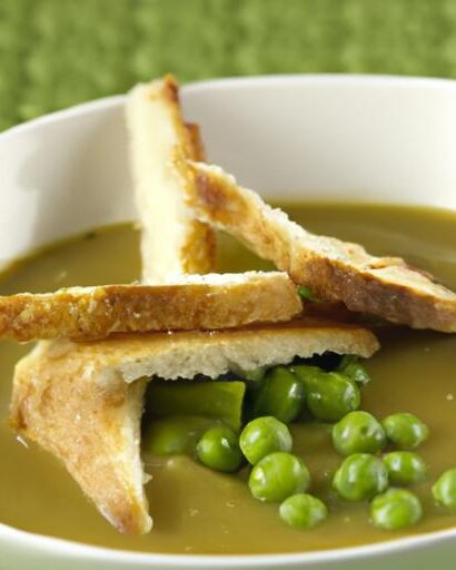 Hearty Split Pea Soup with Savory Smoked Turkey Twist