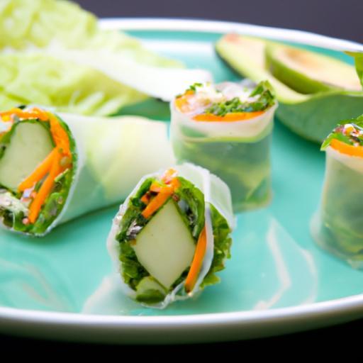 Fresh Harmony: Vegetable Roll with Cucumber, Carrot & Avocado
