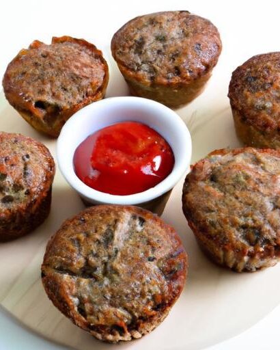 Bite-Sized Lunchbox Mini Meatloaf Muffins for Easy Meals