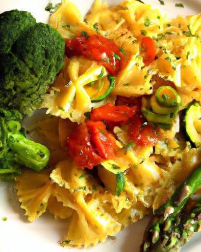Fresh Flavors: Pasta Primavera with Mediterranean Veggies