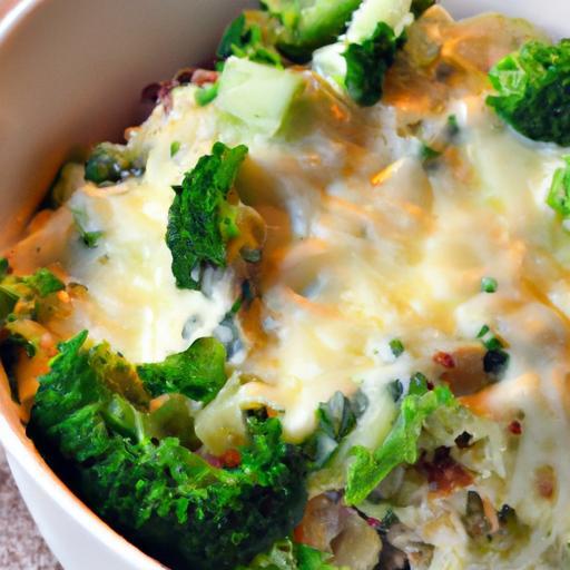 Comfort in Every Bite: Cheesy Broccoli and Rice Bake Delight