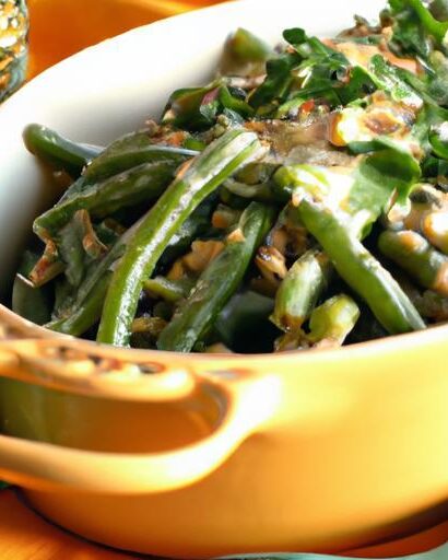 Timeless Comfort: Campbell’s Classic Green Bean Casserole