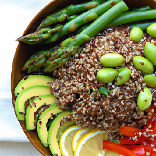 Nourishing Grain Bowl with Quinoa, Avocado & Edamame