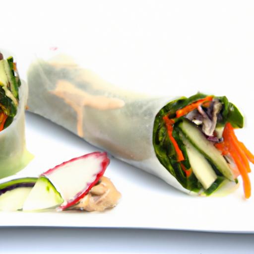 Fresh Harmony: Vegetable Roll with Cucumber,Carrot &‍ Avocado