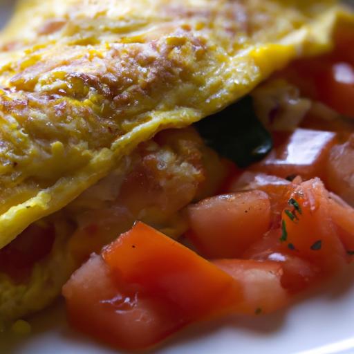 Cheesy Tomato Omelet: A Simple, Flavorful Morning Treat