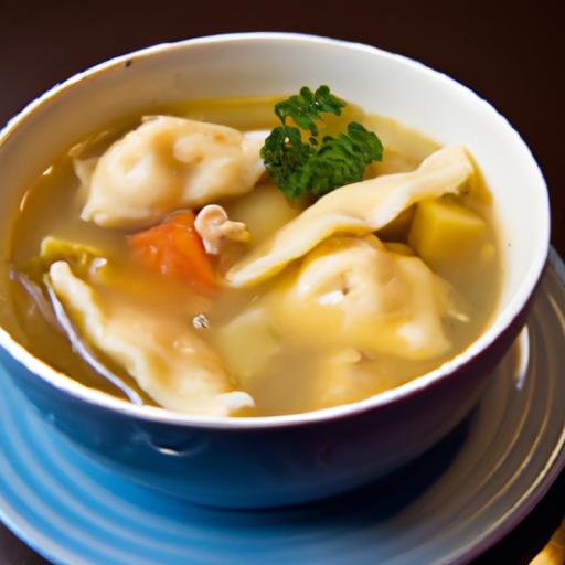 Comfort in a ​Bowl: Homemade Chicken and Dumpling ⁤Soup⁤ Lunch