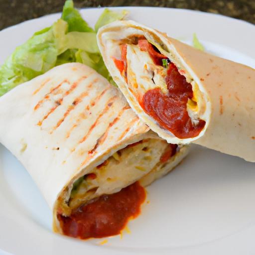 Fusion Flavors: Exploring Chicken Caesar Wrap Cheese Quesadilla