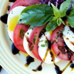 Caprese Salad Delight: Fresh Flavors with Balsamic Glaze