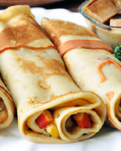 Delicious Savory Pancake Rolls: A Flavorful Twist on Tradition