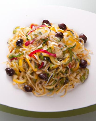 Chilled Spaghetti Salad: A Refreshing Twist on Pasta Classics