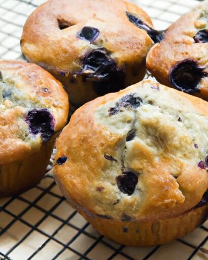 Delightfully Moist Vegan Blueberry Muffins to Savor
