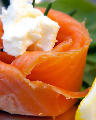 Deliciously Simple Smoked Salmon and Cream Cheese Rolls