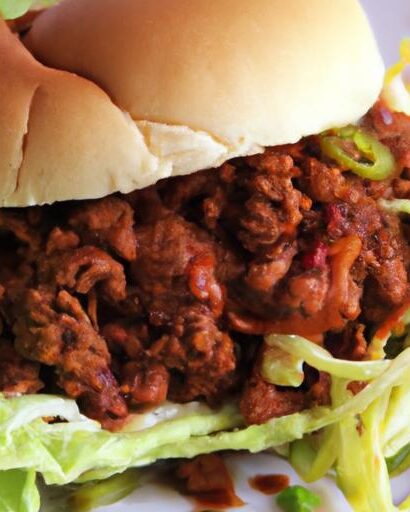 Classic Comfort: Perfect Sloppy Joes with Ground Beef