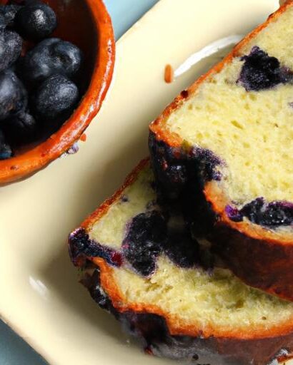 Zesty Blueberry Lemon Loaf: A Refreshing Bake Delight