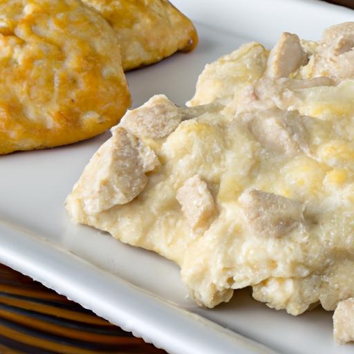 Savory Gluten-Free Biscuits & Turkey Sausage Gravy Delight