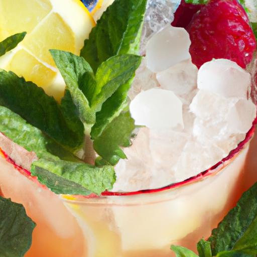 Refreshing Twist: How Lemon Raspberry Ice Cubes Elevate Drinks