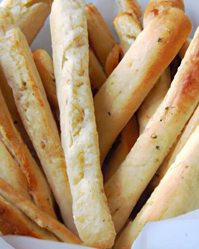 Irresistible Fluffy Garlic Butter Breadsticks Recipe Delight