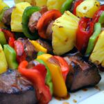 Savor Simple Beef & Veggie Skewers: A Delicious Duo