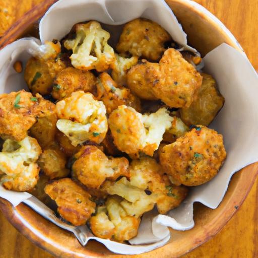 Crispy Cauliflower Tots: A Healthy Twist on a Classic Snack