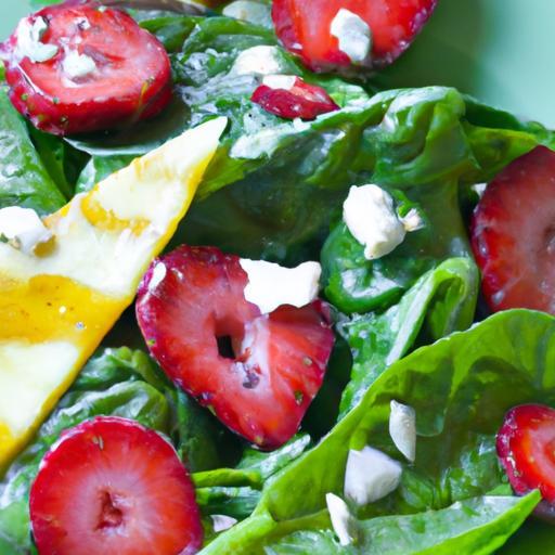 Fresh Flavors Unite: The Perfect Strawberry Spinach Salad