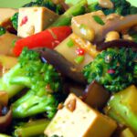 Vibrant Vegan Stir-Fry: Tofu Meets Mixed Veggies Delight