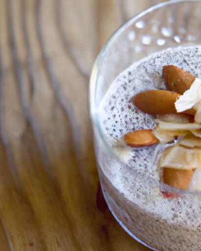 Creamy Keto Chia Seed Pudding Made with Almond Milk