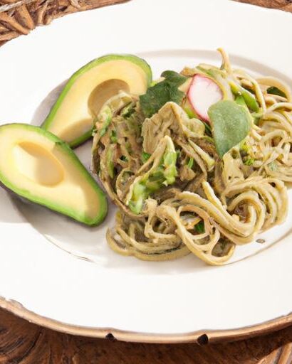 Silky Smooth Avocado Pasta: A Creamy Twist on Classics