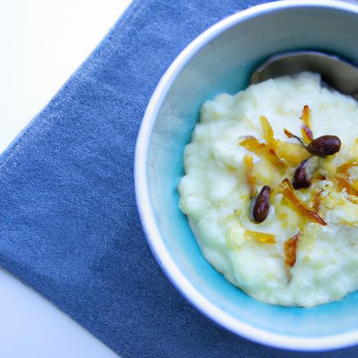 Sweet Twist: Sugar-Free Cauliflower Rice Pudding Delight