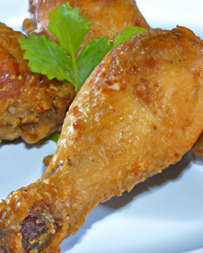 Crispy Baked Chicken Drumsticks: A Simple Savory Treat