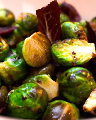 Savor the Flavor: Roasted Brussels Sprouts with Balsamic Glaze