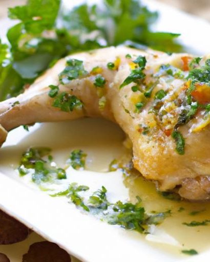 Savory Garlic Herb Roasted Chicken Thighs Delight