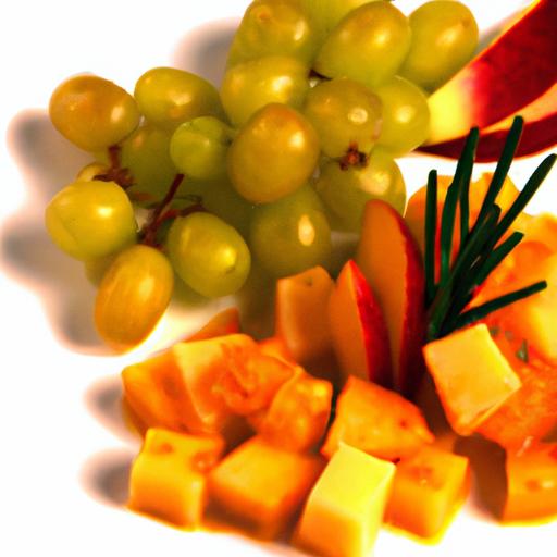 A Perfect Pairing: ‍Exploring Grapes​ and Cheese Cubes Delight
