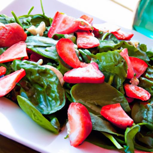 Fresh Flavors Unite: The Perfect Strawberry Spinach Salad