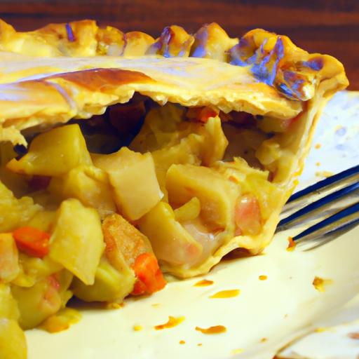 Savor Every Bite: Vegan Pot Pie with Flaky Golden Crust