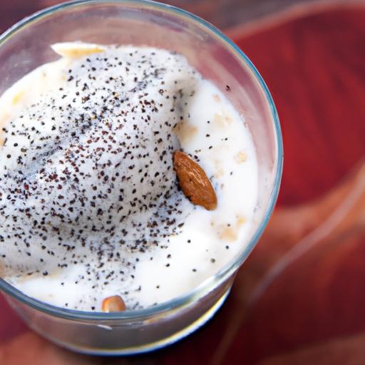Creamy Keto Chia seed Pudding Made with Almond Milk