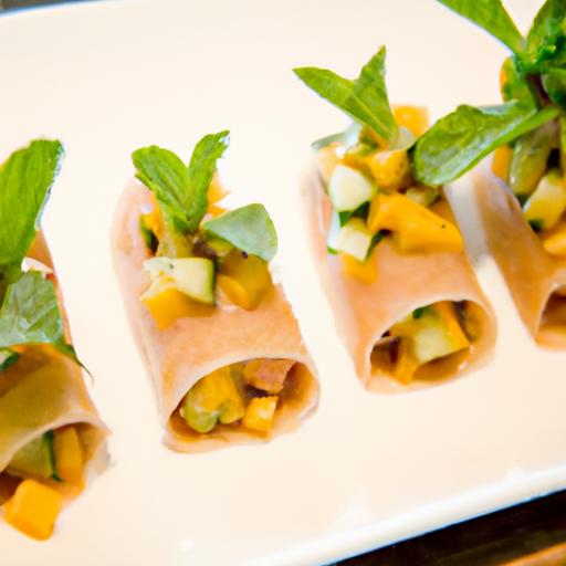 Tuna and Mango Hand Roll: A Fresh Twist on Tradition