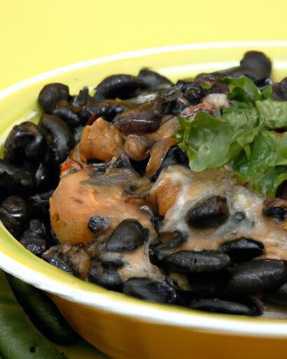 Hearty Chicken and Black Bean Casserole: A Savory Classic