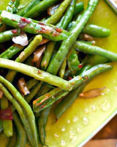 Sun-Kissed Mediterranean Green Beans: A Fresh Twist