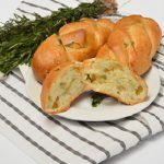 Twist and Taste: The Allure of Garlic Herb Star Bread