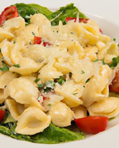 A Fresh Twist: Cheese Tortellini Caesar Pasta Salad Delight