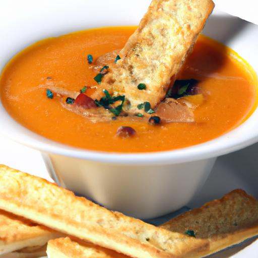 Comfort⁤ in⁣ a Bowl: Tomato Soup​ Paired​ with Crunchy Crackers