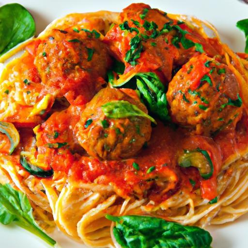 Hearty Gluten-Free Spaghetti with Marinara and Turkey Meatballs