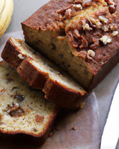 Wholesome Banana Bread with Crunchy Walnut Delight